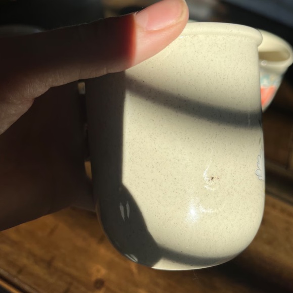 Vintage Set of 4 Mugs- Cottagecore Geese and Apples - Picture 6 of 8